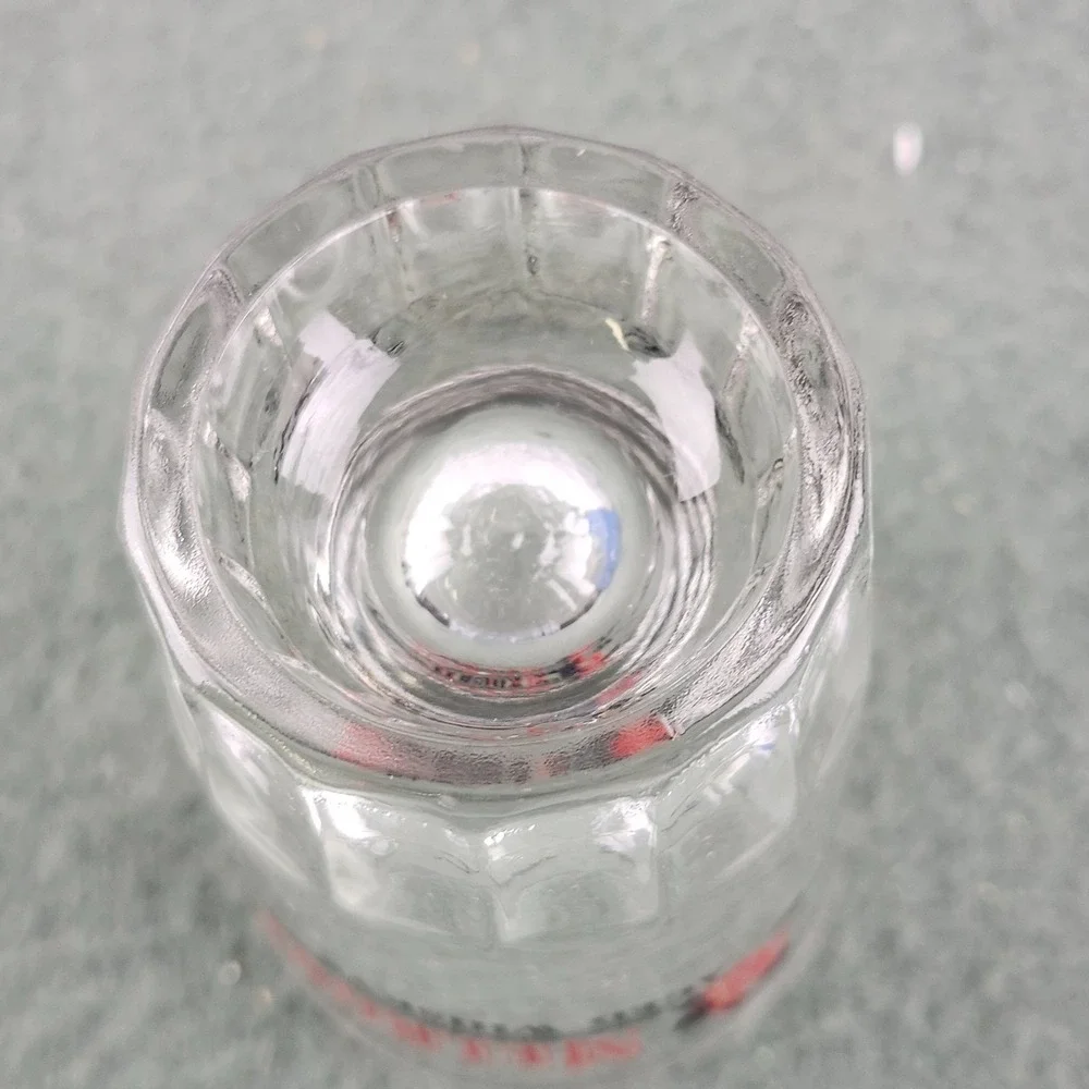 Vintage Melrose Aged‎ Whisky Clear Shot Glass Barware